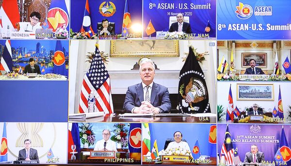 ASEAN mong muốn tăng cường hợp tác và phối hợp chặt chẽ với Hoa Kỳ, theo thù tướng Việt Nam ASEAN mong muốn tăng cường hợp tác và phối hợp chặt chẽ với Hoa Kỳ, theo thù tướng Việt Nam - Sputnik Việt Nam