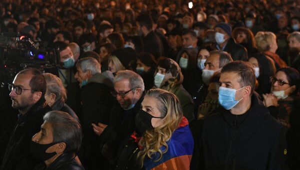 Сuộc mít tinh ở Yerevan. - Sputnik Việt Nam