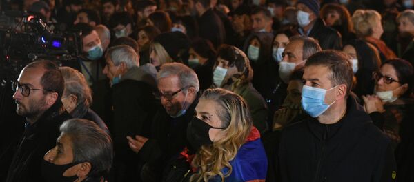 Сuộc mít tinh ở Yerevan. Сuộc mít tinh ở Yerevan. - Sputnik Việt Nam