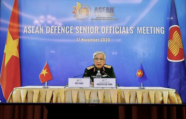 Tướng Nguyễn Chí Vịnh: Đảm bảo lợi ích cao nhất của 10 nước ASEAN trong hợp tác quốc phòng Tướng Nguyễn Chí Vịnh: Đảm bảo lợi ích cao nhất của 10 nước ASEAN trong hợp tác quốc phòng - Sputnik Việt Nam