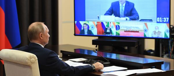 Tổng thống Nga V.Putin tham dự Hội nghị cấp cao BRICS lần thứ XII - Sputnik Việt Nam