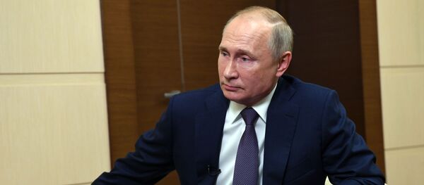 Tổng thống Nga V.Putin trả lời các câu hỏi của giới truyền thông về tình hình ở Nagorno-Karabakh - Sputnik Việt Nam