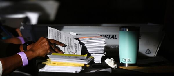 kiểm phiếu lại ở bang Georgia kiểm phiếu lại ở bang Georgia - Sputnik Việt Nam