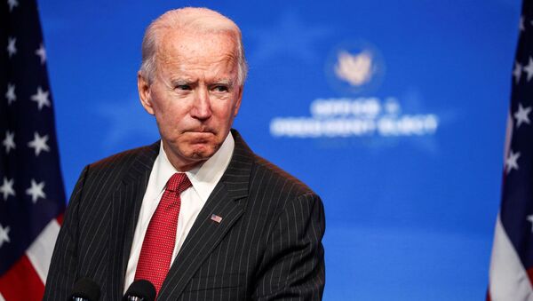 Ứng cử viên tổng thống Mỹ Joe Biden tại Wilmington - Sputnik Việt Nam