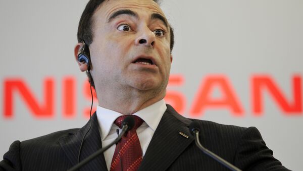 Giám đốc điều hành Nissan Motor Co., Carlos Ghosn - Sputnik Việt Nam