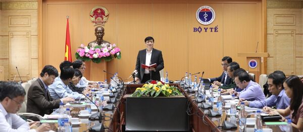 Trong ảnh: Quang cảnh Hội nghị. Trong ảnh: Quang cảnh Hội nghị. - Sputnik Việt Nam