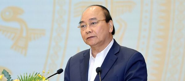 Thủ tướng Nguyễn Xuân Phúc phát biểu chỉ đạo. Thủ tướng Nguyễn Xuân Phúc phát biểu chỉ đạo. - Sputnik Việt Nam