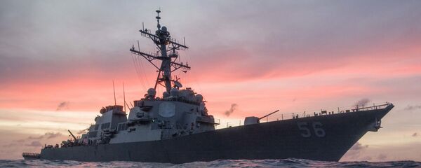 Tàu khu trục của Hải quân Hoa Kỳ John McCain Tàu khu trục của Hải quân Hoa Kỳ John McCain - Sputnik Việt Nam