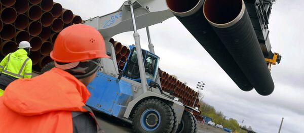 Ống thép xây dựng đường ống dẫn khí Nord Stream 2, Đức - Sputnik Việt Nam
