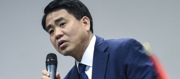Chủ tịch Ủy ban nhân dân thành phố Hà Nội Nguyễn Đức Chung - Sputnik Việt Nam