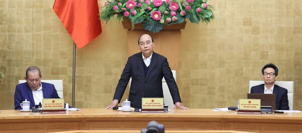 Thủ tướng Nguyễn Xuân Phúc phát biểu Thủ tướng Nguyễn Xuân Phúc phát biểu - Sputnik Việt Nam