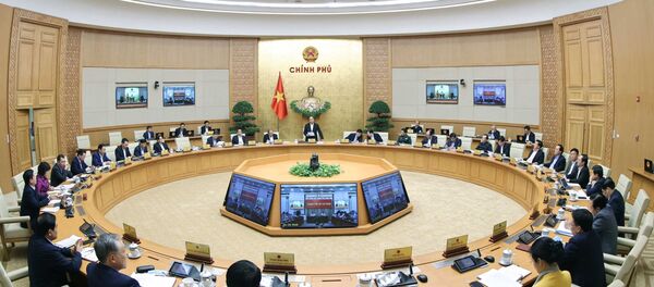 Thủ tướng Nguyễn Xuân Phúc chủ trì phiên họp Chính phủ thường kỳ tháng 11 năm 2020 Thủ tướng Nguyễn Xuân Phúc chủ trì phiên họp Chính phủ thường kỳ tháng 11 năm 2020 - Sputnik Việt Nam