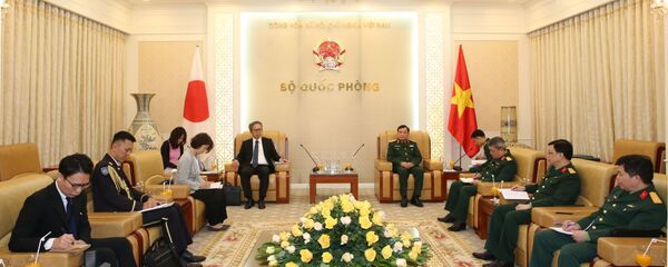 Quang cảnh buổi tiếp Quang cảnh buổi tiếp - Sputnik Việt Nam