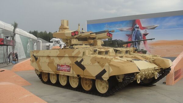 BMPT Terminator-1 ngụy trang trên sa mạc - Sputnik Việt Nam