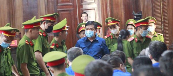 Bị cáo Đinh La Thăng tại phiên tòa. - Sputnik Việt Nam