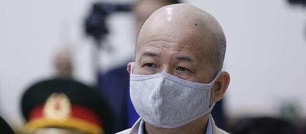 Đinh Ngọc Hệ (cựu Phó Tổng Giám đốc Tổng Công ty Thái Sơn) nghe tuyên án. - Sputnik Việt Nam