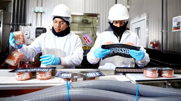 Hương vị của sự thay đổi: Thịt từ phòng thí nghiệm thay vì cốt-lết? - Sputnik Việt Nam