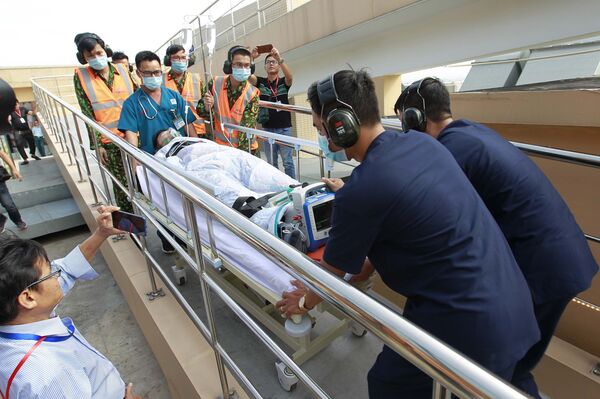 Bệnh viện Quân y 175 đưa sân bay cấp cứu bằng trực thăng vào khai thác Bệnh viện Quân y 175 đưa sân bay cấp cứu bằng trực thăng vào khai thác - Sputnik Việt Nam