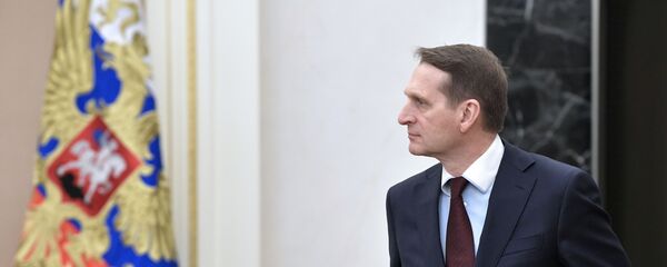 Giám đốc Cơ quan Tình báo Đối ngoại Nga Sergei Naryshkin. - Sputnik Việt Nam
