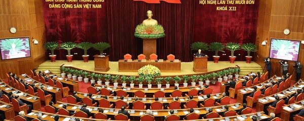 Ban Chấp hành Trung ương Đảng đã tiếp thu các ý kiến đóng góp của toàn Đảng, toàn dân để hoàn tất các văn kiện và nhất trí cao nhân sự trình Đại hội XIII của Đảng. - Sputnik Việt Nam