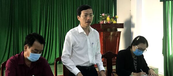 Phó Giáo sư, Tiến sĩ, Viện trưởng Viện Pasteur thành phố Hồ Chí Minh Phan Trọng Lân phát biểu tại buổi làm việc - Sputnik Việt Nam