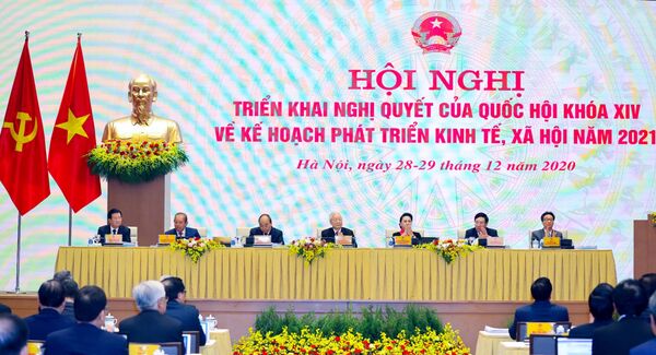 Tổng bí thư, Chủ tịch nước Nguyễn Phú Trọng: Năm 2020 vẫn là năm thành công hơn năm 2019 - Sputnik Việt Nam