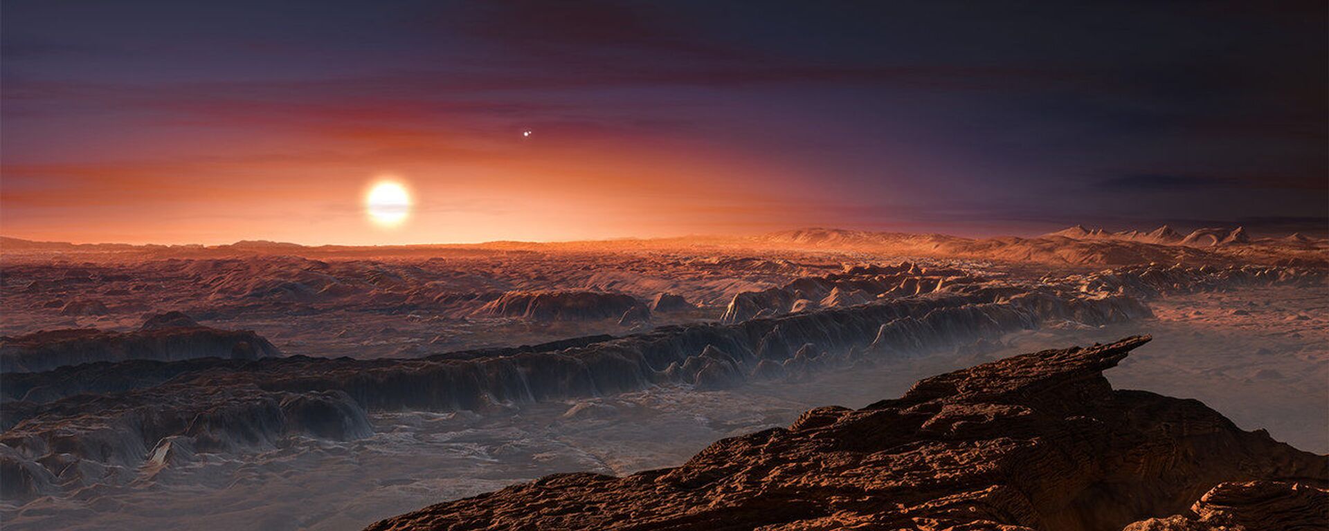 Trình bày nghệ thuật của hành tinh Proxima B - Sputnik Việt Nam, 1920, 05.01.2021