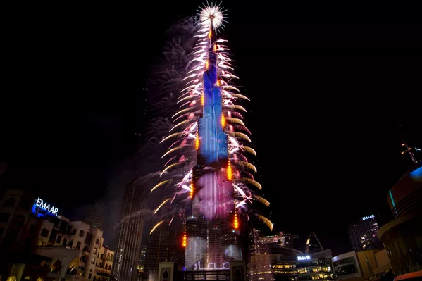 Pháo hoa trong lễ hội Năm Mới 2021 ở UAE Pháo hoa trong lễ hội Năm Mới 2021 ở UAE - Sputnik Việt Nam