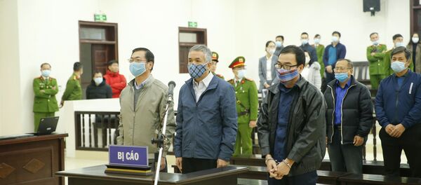 Bị cáo Vũ Huy Hoàng khai báo trước Hội đồng xét xử - Sputnik Việt Nam