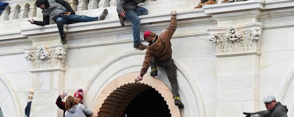 Biểu tình ủng hộ đương kim Tổng thống Mỹ Donald Trump - Sputnik Việt Nam