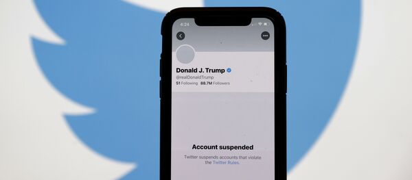 Tài khoản Twitter của Donald Trump bị chặn - Sputnik Việt Nam