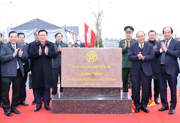 Khánh thành nút giao Vành đai 3 với cao tốc Hà Nội – Hải Phòng Khánh thành nút giao Vành đai 3 với cao tốc Hà Nội – Hải Phòng - Sputnik Việt Nam