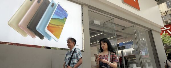 Cửa hàng Xiaomi ở Hồng Kông, Trung Quốc Cửa hàng Xiaomi ở Hồng Kông, Trung Quốc - Sputnik Việt Nam