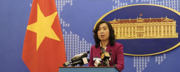Người phát ngôn Bộ Ngoại giao Việt Nam Lê Thị Thu Hằng. - Sputnik Việt Nam