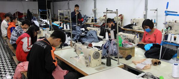 Lao động được đào tạo nghề may tại các cơ sở giáo dục nghề nghiệp. - Sputnik Việt Nam