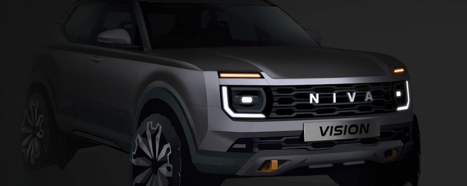 Diện mạo tương lai của xe Lada Niva Vision - Sputnik Việt Nam, 1920, 17.01.2021