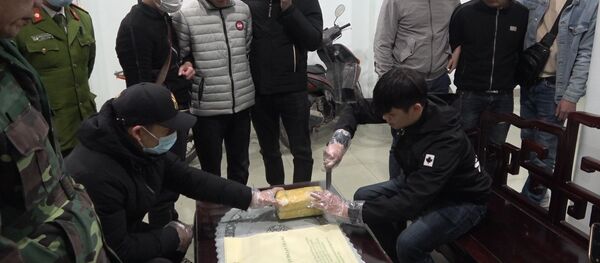 Lực lượng công an kiểm tra số ma túy tổng hợp bị bắt giữ Lực lượng công an kiểm tra số ma túy tổng hợp bị bắt giữ - Sputnik Việt Nam