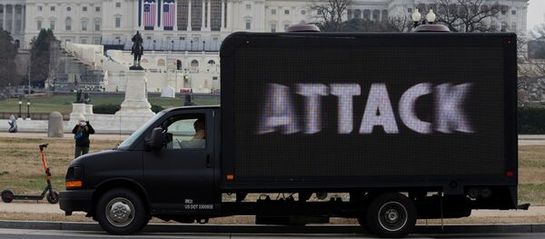 Tình hình tại Điện Capitol ở Washington Tình hình tại Điện Capitol ở Washington - Sputnik Việt Nam