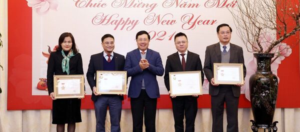 Bộ Ngoại giao tôn vinh các cơ quan báo chí vì sự nghiệp ngoại giao Việt Nam - Sputnik Việt Nam
