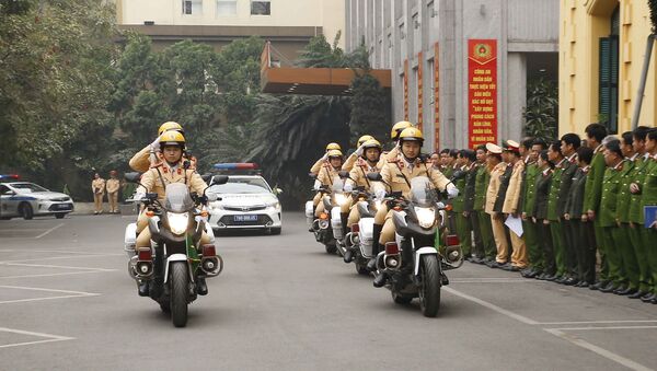 Công an Hà Nội triển khai phương án bảo đảm an ninh, trật tự Đại hội XIII của Đảng - Sputnik Việt Nam