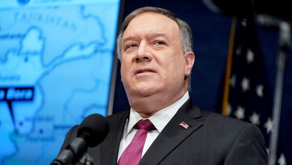 Ngoại trưởng Hoa Kỳ Pompeo phát biểu tại Câu lạc bộ Báo chí Quốc gia - Sputnik Việt Nam