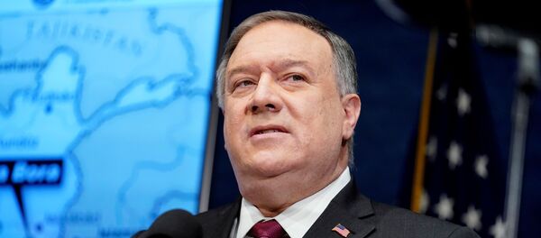 Ngoại trưởng Hoa Kỳ Pompeo phát biểu tại Câu lạc bộ Báo chí Quốc gia - Sputnik Việt Nam