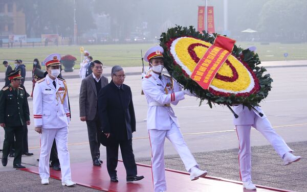 Chương trình tổng duyệt Đại hội đại biểu toàn quốc lần thứ XIII của Đảng - Sputnik Việt Nam