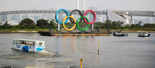 Vòng tròn Olympic ở Tokyo - Sputnik Việt Nam