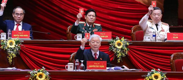 Phiên họp trù bị Đại hội XIII của Đảng: Thông qua các quy chế, chương trình làm việc của Đại hội - Sputnik Việt Nam