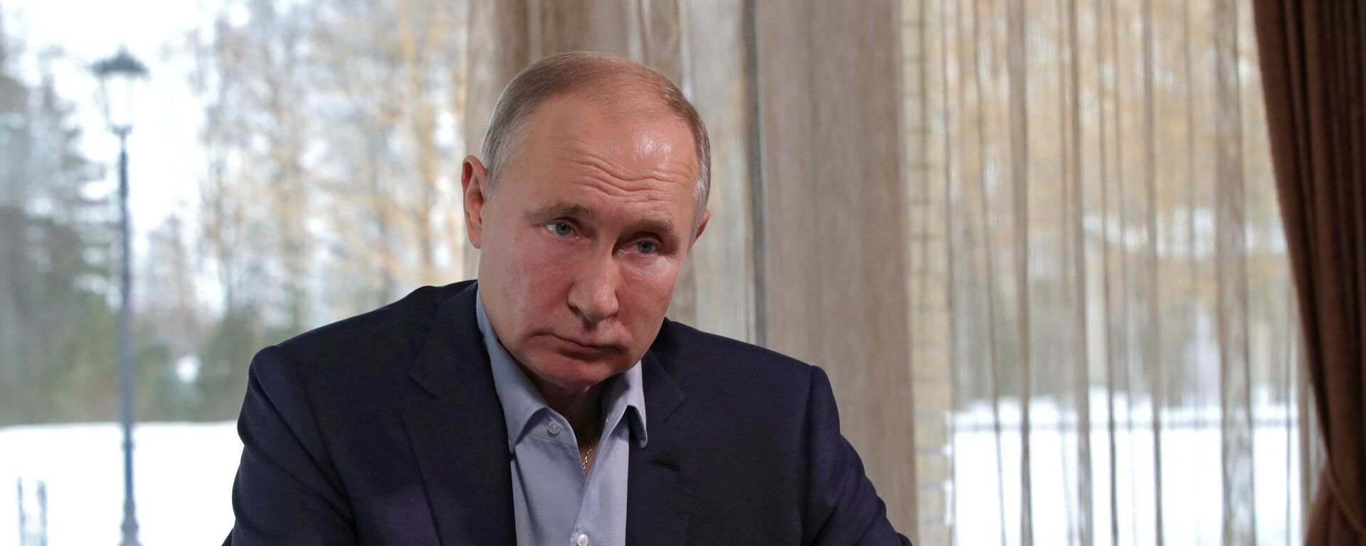 Tổng thống Nga Valdimir Putin tham gia cuộc gặp với sinh viên các trường đại học nhân Ngày sinh viên Nga - Sputnik Việt Nam, 1920, 10.01.2022