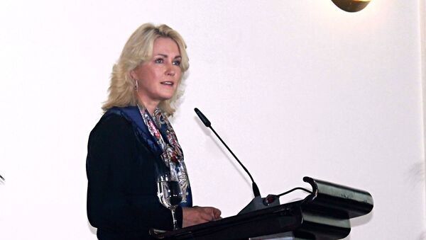 Lãnh đạo bang Mecklenburg-Vorpommern Manuela Schwesig - Sputnik Việt Nam