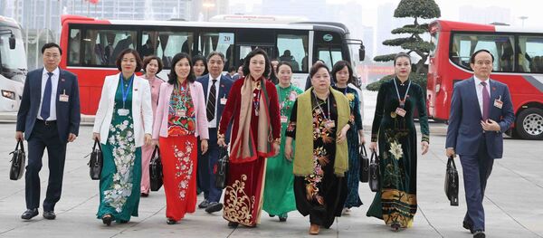 1.587 đại biểu chính thức dự Đại hội XIII của Đảng - Sputnik Việt Nam