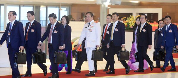 Đại hội XIII của Đảng: Tiếp tục thảo luận các văn kiện Đại hội trong phiên làm việc sáng 28/1 - Sputnik Việt Nam