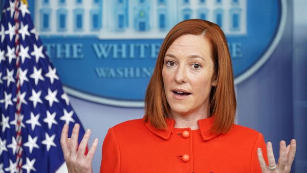 Phát ngôn viên Nhà Trắng Jen Psaki  - Sputnik Việt Nam